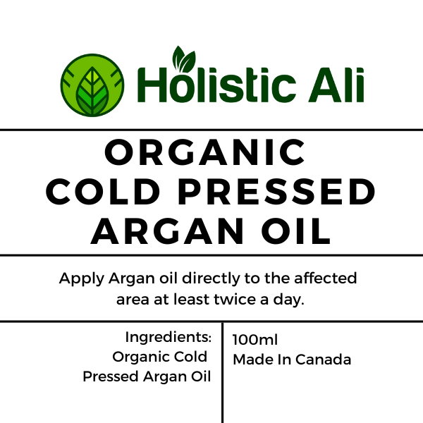 Organic Cold Pressed Argan Oil 100ml