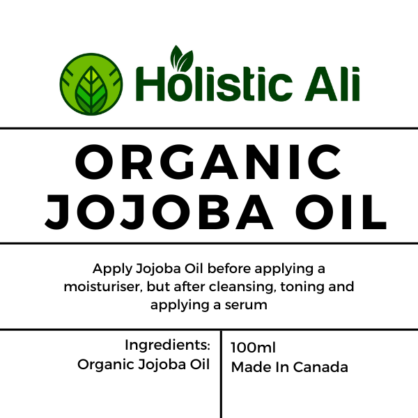 Certified Organic Jojoba Oil – 100% pure and organic oil that may help moisturize, protect, and balance skin. Ideal for face, hair, and body care. Lightweight and non-greasy, suitable for all skin types.