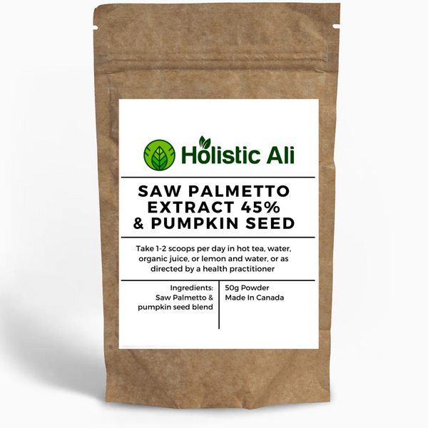 Saw Palmetto extract 45% extract & Pumpkin seed 50g