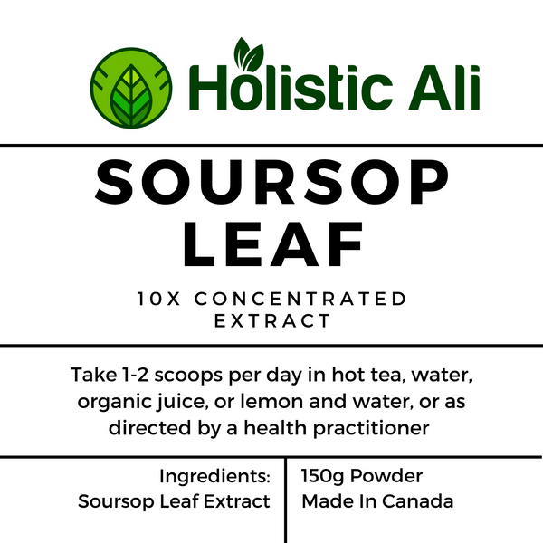 Soursop Leaves 10x Concentrated Extract 150g powder