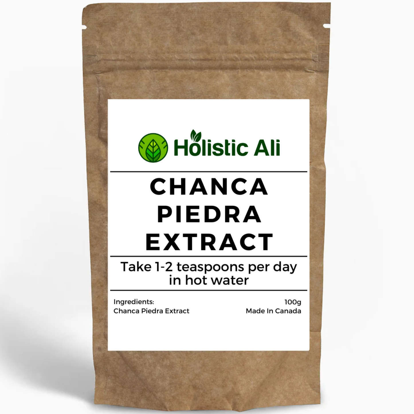 Chanca Piedra Extract 100g - Organic Herbal Supplement for Kidney, Liver, and Digestive Health