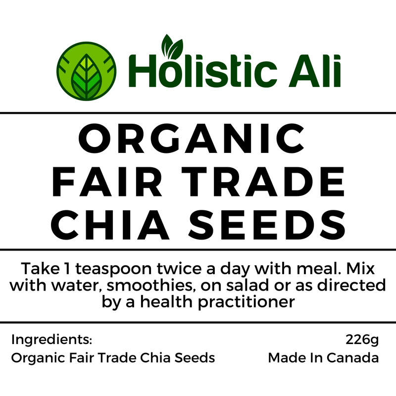 Organic Fair Trade Chia Seeds 1 lb