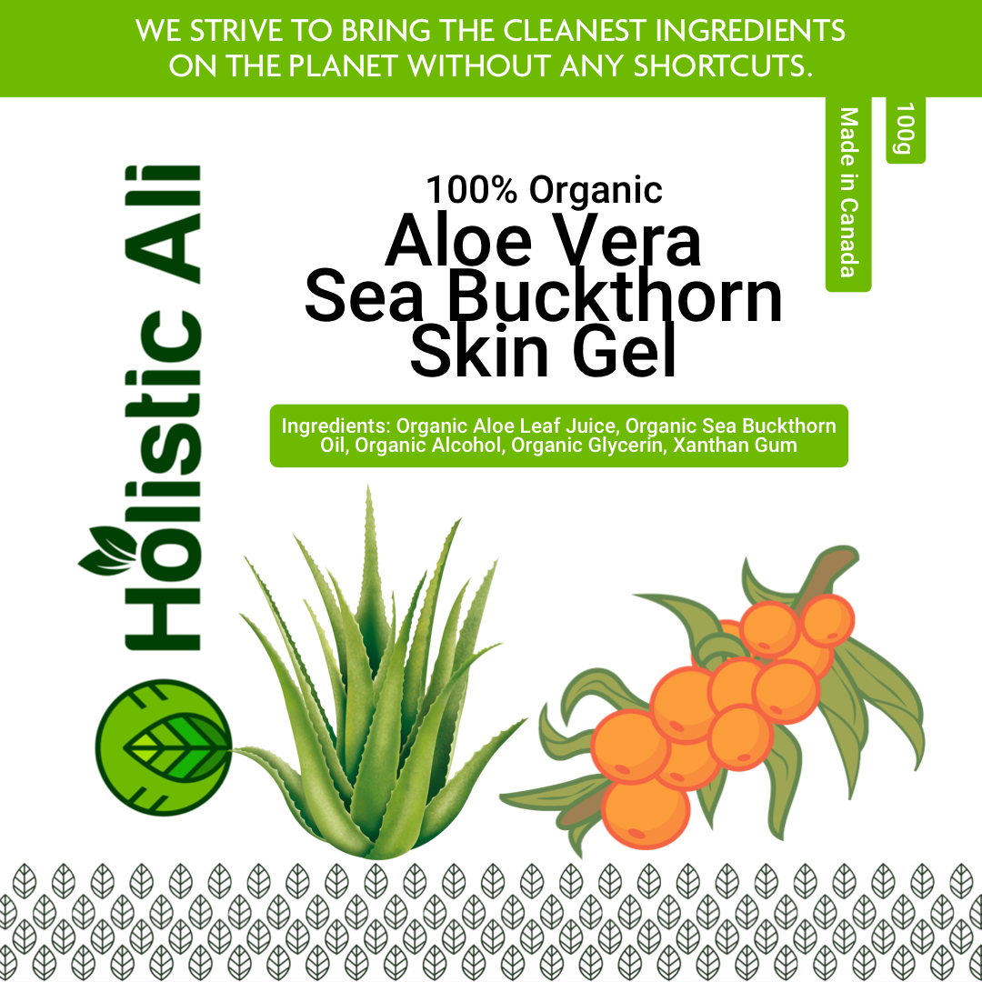 Organic Sea Buckthorn and Aloe Skin Gel 100g