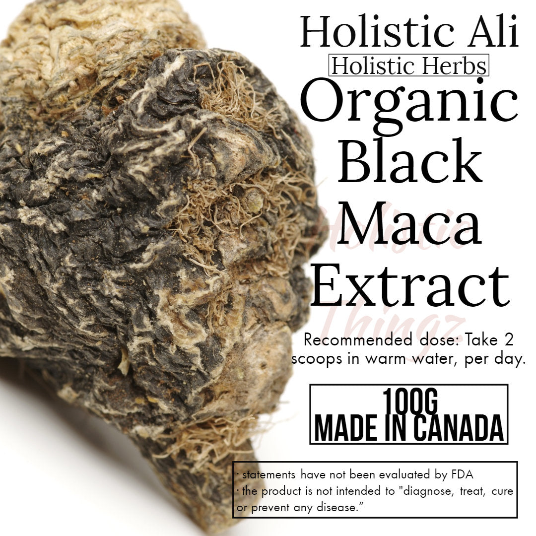 Black Maca Extract Powder – Organic energy-boosting supplement that may support stamina, focus, and hormonal balance. Ideal for athletes and active individuals. 