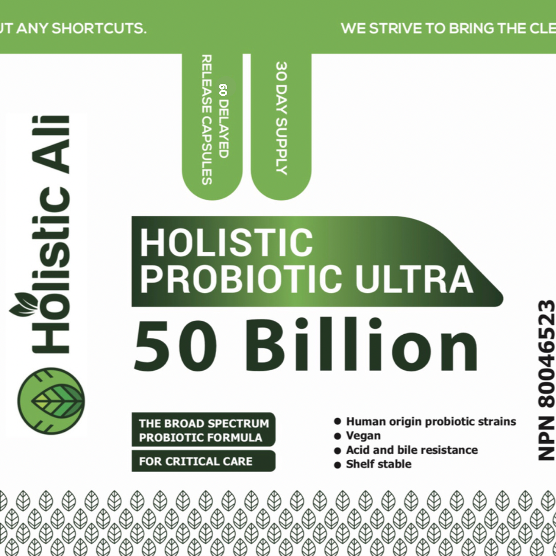 Holistic Probiotic Ultra 50 Billion 60 Delayed Release Capsule